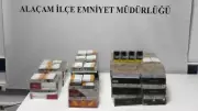Alaçam'da Kaçak Makaron Operasyonu: 14 Bin 220 Adet Ele Geçirildi