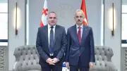 Bakan Uraloğlu Gürcistanlı Mevkidaşı Sokhadze ile Görüştü
