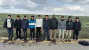 Edirne'de Jandarma Operasyonu: 10 Düzensiz Göçmen Yakalandı