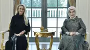 Emine Erdoğan, KKTC Cumhurbaşkanı'nın Eşi Nilden Erhürman'ı Ağırladı