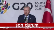 Erdoğan G20'de İsrail'i Soykırımla Suçladı: 'Özgür Filistin'