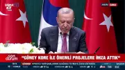Erdoğan ve Güney Kore Cumhurbaşkanı'ndan Ortak Açıklamalar