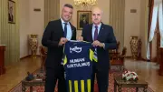 Fenerbahçe Başkanı Saran'dan TBMM Başkanı ve Bakan Kurum'a Ziyaret