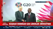 G20 Liderler Zirvesi Johannesburg'da Başladı: Erdoğan Törenle Karşılandı