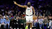 James Harden 55 Sayıyla NBA'de Tarih Yazdı: Clippers Farklı Kazandı