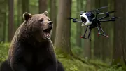 Japonya Ayı Saldırılarına Karşı Havlayan Drone Kullanıyor