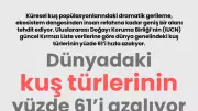 Kuş Türlerinin %61'i Azalıyor: Ekosistem Alarm Veriyor