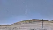 Lemmon Kuyrukluyıldızı Bitlis Semalarında Büyüleyici Bir Gösteri Sundu!