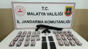 Malatya'da uyuşturucu operasyonu: 4 gözaltı, 1922 sentetik hap