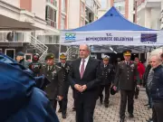 MSÜ Rektörü Erhan Afyoncu Şehit Pilot Yarbay Gökhan Korkmaz'ın Ailesine Taziyede Bulundu