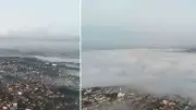 İstanbul Boğazı Sise Teslim Oldu: Kartpostallık Görüntüler