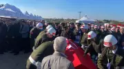 Tekirdağ, Şehit Astsubay İlker Aykut'u Gözyaşlarıyla Toprağa Verdi