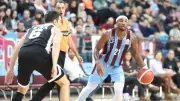 Trabzonspor, Basketbol Süper Ligi'nde Beşiktaş GAİN'e 84-98 mağlup oldu