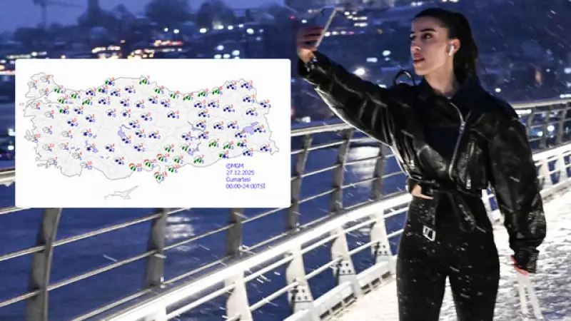 37 İlde Kar Alarmı: Sıcaklıklar Düşüyor, Beyaz Örtü Yayılıyor