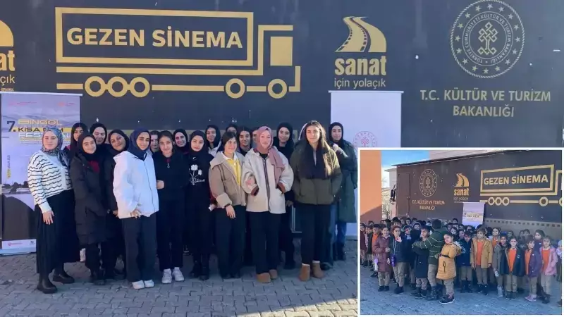 7. Bingöl Kısa Film Festivali Adaklı'da 400 Öğrenciyi Sinemayla Buluşturdu