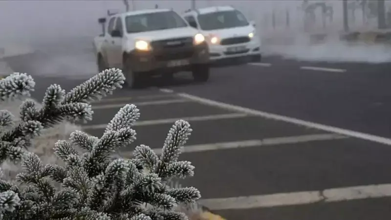 7 İlde Buzlanma ve Don Uyarısı: Etkisi 5 Ocak'a Kadar Sürecek