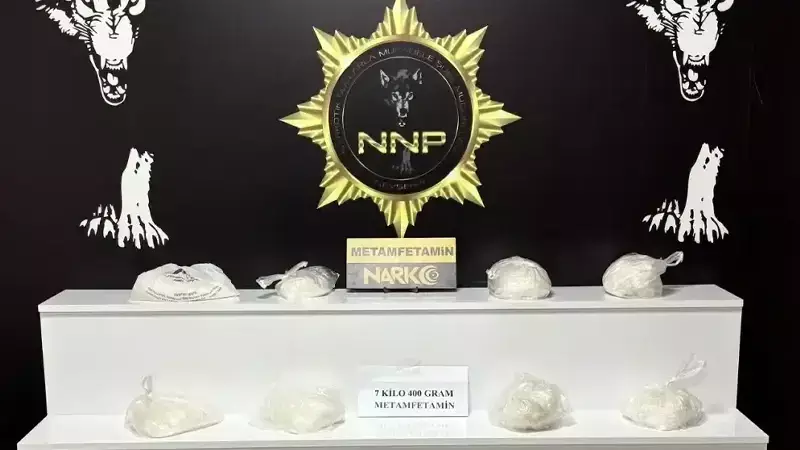 7,4 Kilo Metamfetaminle Yakalanan Şüpheli Tutuklandı