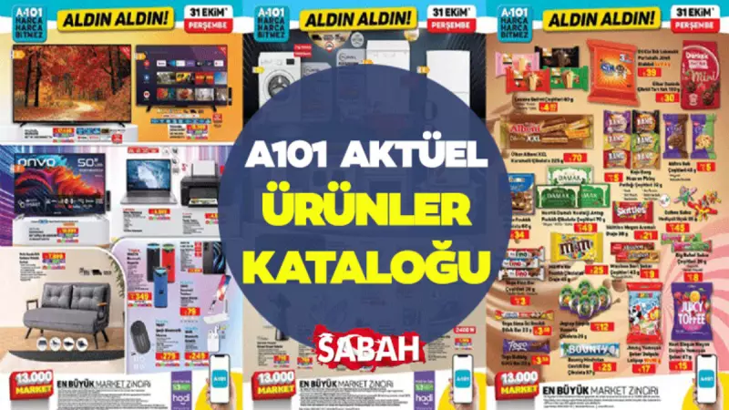A101 31 Ekim 2024 Aktüel Kataloğu: Balık Tavası, Mikrodalga Fırın ve Daha Fazlası!