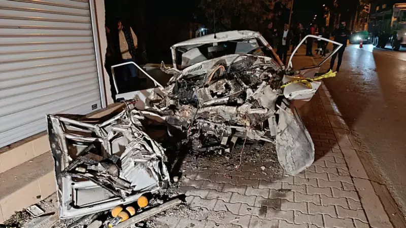 Adana'da 14 Yaşındaki Sürücünün Korkunç Kazası: 1 Ölü, 1 Yaralı