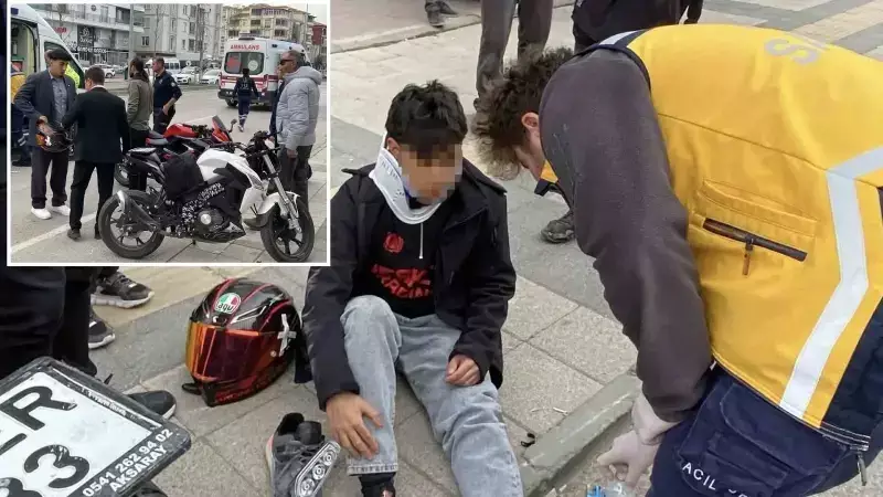 Aksaray'da Trafik Kazası: 3 Lise Öğrencisi Yaralandı