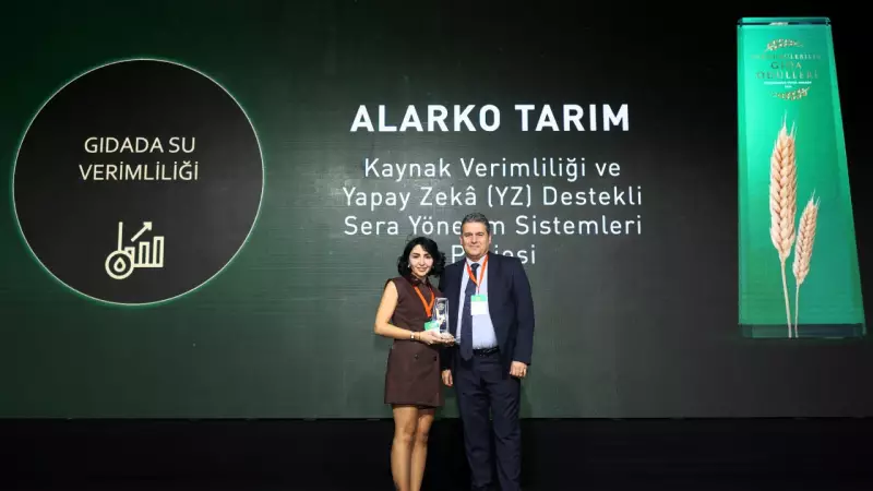 Alarko Tarım, Yapay Zekâlı Sera Projesiyle %72 Su Tasarrufu Sağlayarak Ödül Kazandı