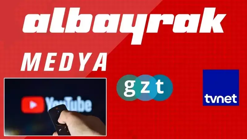 Albayrak Medya YouTube'da Fırtına Estirdi: GZT ve TVNET Zirvede