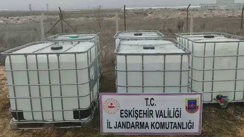 Alpu'da Yılbaşı Operasyonu: 5 Bin Litre Etil Alkol Ele Geçirildi