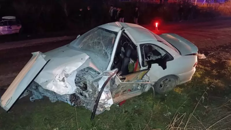 Amasya'da İki Otomobil Çarpıştı: 8 Kişi Yaralandı