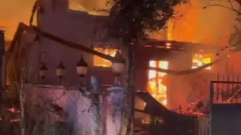 Çankırı Ilgaz'da Çıkan Yangında İki Ev Kullanılamaz Hale Geldi