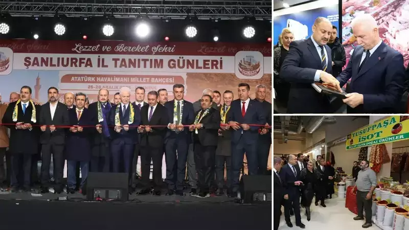 Şanlıurfa Tanıtım Günleri İstanbul'da Başladı: Valiler ve Başkanlar Katıldı