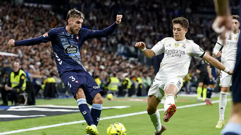 Arda Güler'li Real Madrid'e Bernabeu'da Şok: Celta Vigo 2-0 Kazandı