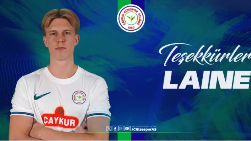 Çaykur Rizespor, Janne-Pekka Laine ile yolları ayırdı!