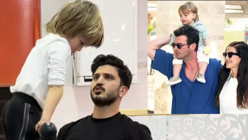 Başak Dizer, Oğlu Kurt Efe'nin Spor Anlarını Paylaştı