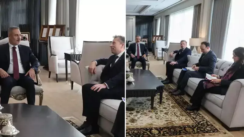 Bakan Fidan, BM Genel Sekreter Yardımcısı Rosemary DiCarlo ile Görüştü