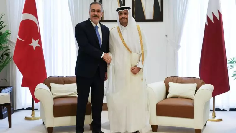 Bakan Fidan, Katar Başbakanı Al Sani ile Gazze Planını Görüştü