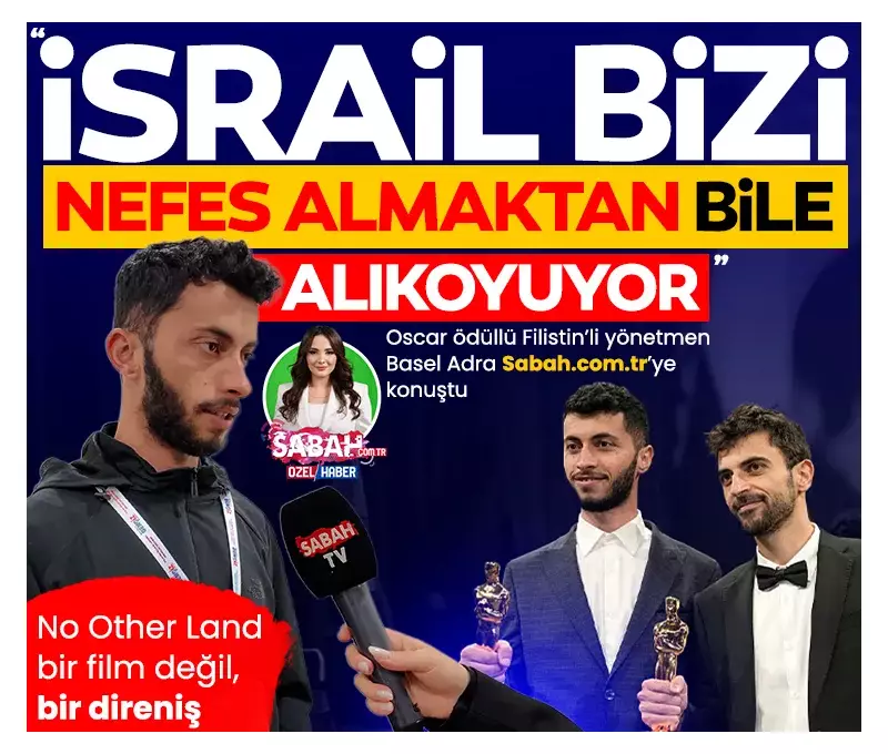 Basel Adra: 'No Other Land' Direnişimizdir, Dünya Harekete Geçmeli