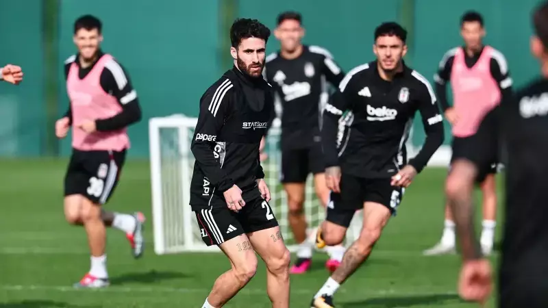 Beşiktaş, Gaziantep FK Maçı Hazırlıklarını Sergen Yalçın Yönetiminde Sürdürüyor