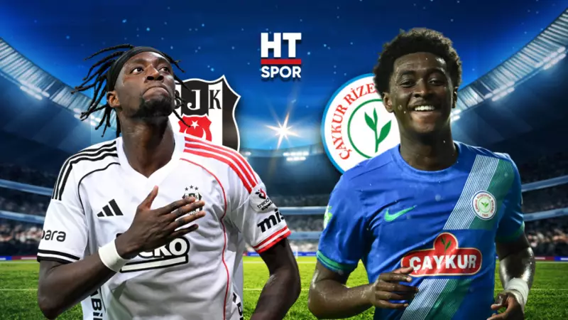 Beşiktaş, Süper Lig'de Çaykur Rizespor'u Konuk Ediyor: Maç Detayları ve Canlı Yayın