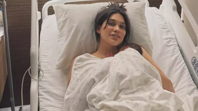 Beste Kökdemir, Oğlu Kai Güneş ile İlk Fotoğrafını Paylaştı