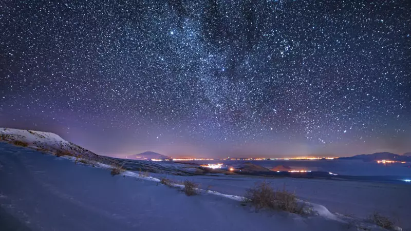 Bitlis'te Dondurucu Soğukta Görüntülendi: Perseid Meteor Yağmuru