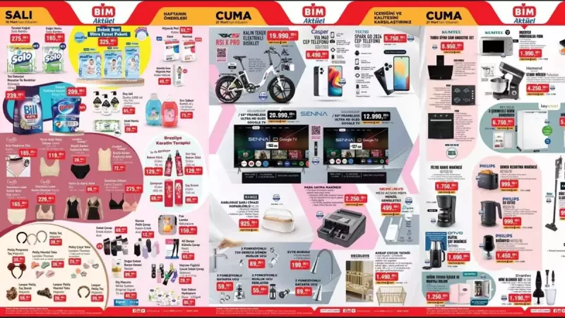 BİM 21 Mart Cuma Aktüel Kataloğu: Telefon, Bisiklet, Ev Gereçlerinde Fırsat Yağmuru