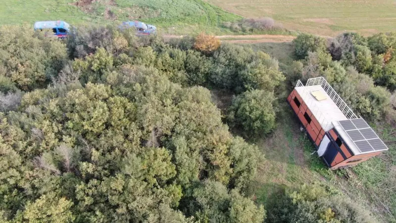 Bursa Mudanya'da 1.2 Milyon TL'lik Tiny House Çalındı, Hırsız Kameralarla Yakalandı