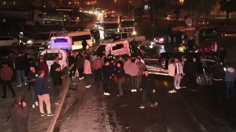 Cizre'deki Vinç Kazası: Saniye Saniye Güvenlik Kamerasında