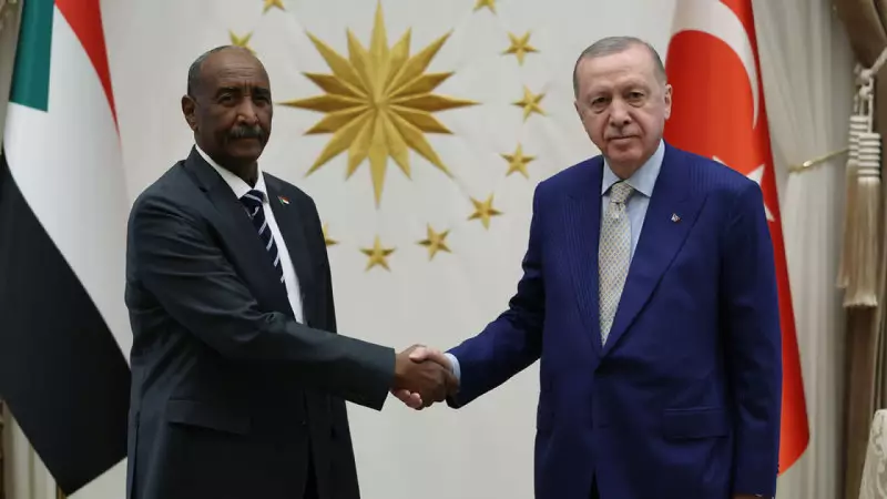 Cumhurbaşkanı Erdoğan, Sudan Lideri Burhan'ı Külliyede Ağırladı
