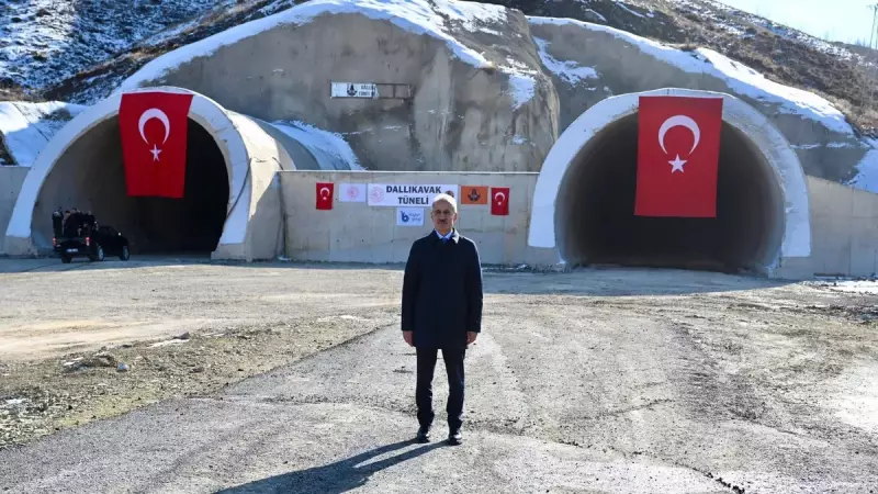 Dallıkavak Tüneli 2026'da Açılıyor: Erzurum-Rize Bağlantısı Kolaylaşıyor