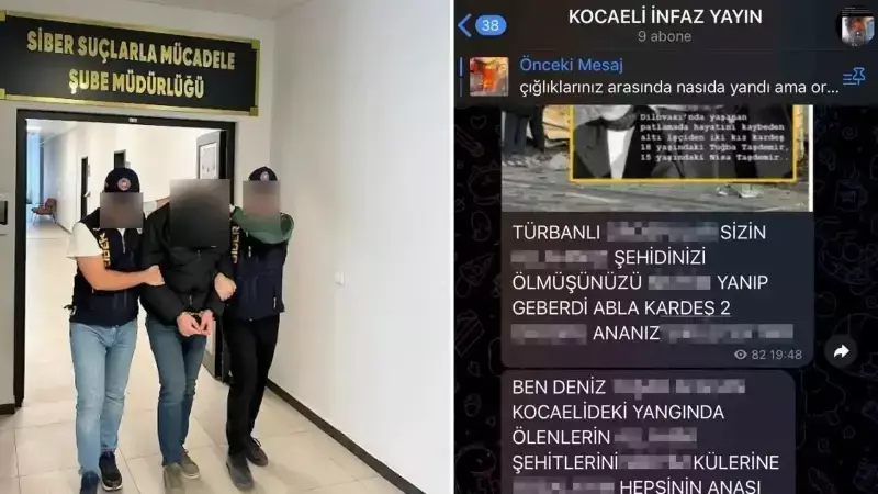 Dilovası Yangını Kurbanlarına Hakaret Eden 2 Şüpheli Tutuklandı