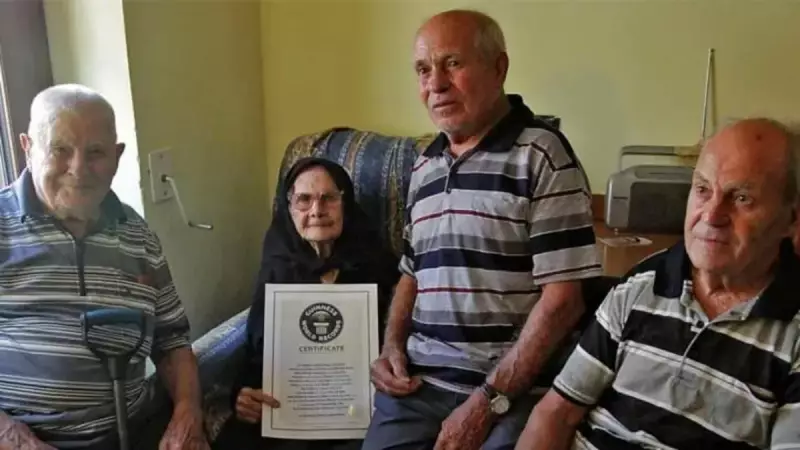 Dünyanın En Uzun Yaşayan Ailesi Melisler'in Sırrı: Her Gün Aynı Yemek