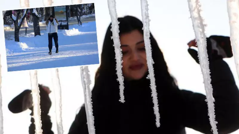 Erzurum'da Termometre -30.3'ü Gösterdi: Türkiye'nin En Soğuk Noktası