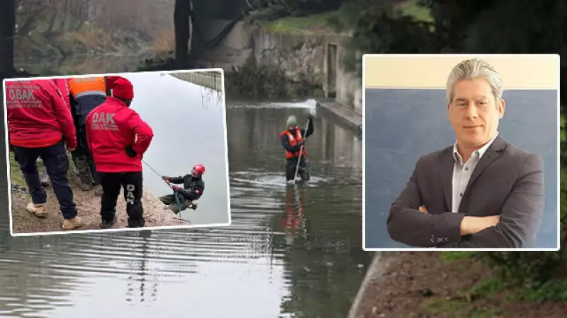 Eskişehir'de Kayıp Öğretmen Tuncay Arslan İçin 7. Gün: Porsuk Çayı'nda Arama Sürüyor