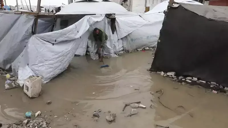 Gazze'de Soğuk Hava Dalgası: UNRWA, İsrail'in Yardım Engellemesini Kınadı